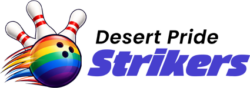 Desert Pride Strikers Bowling League Logo